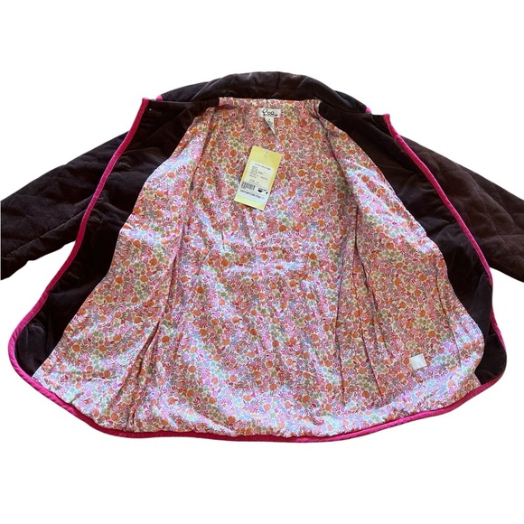 Lilly Pulitzer Vintage/White Label Girl’s Charlie Coat Chocolate Brown Size 12 - Picture 6 of 12